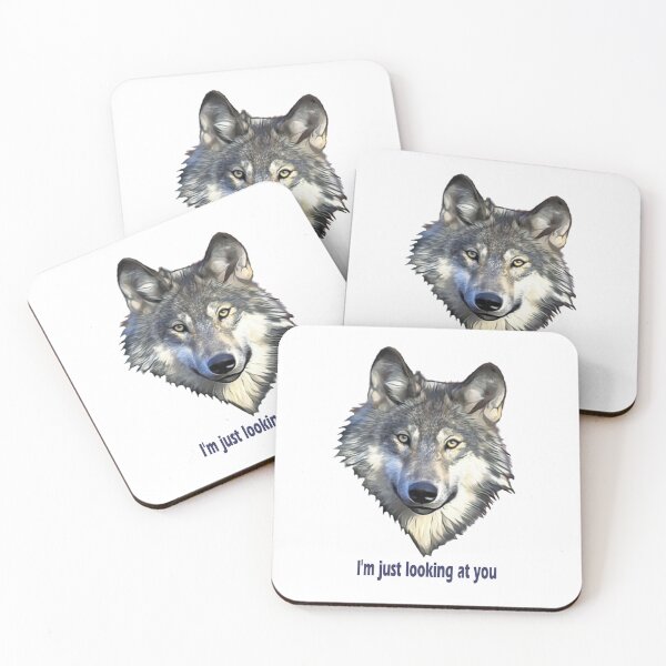 Item preview, Wolf's Eyes Full of Friendship designed and sold by slikar.