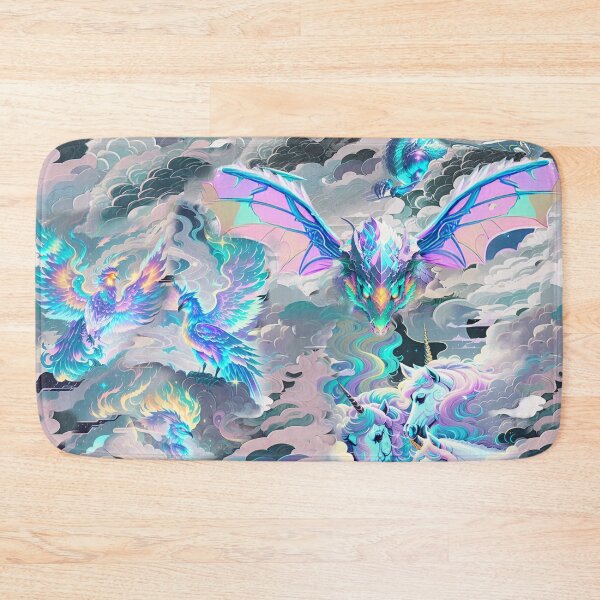 Item preview, phoenixes, dragons, unicorns,  designed and sold by Maria Mihailova.