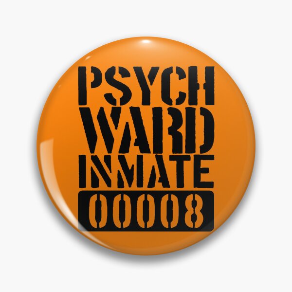 Item preview, Psych Ward Inmate Funny Jail Halloween Prison Costume Gear designed and sold by DynamicDesign.