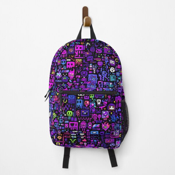 Item preview, Funky Neon Doodles: Blacklight Graffiti Doodle Artworks - Art Print 09 designed and sold by NoveltyVariety.