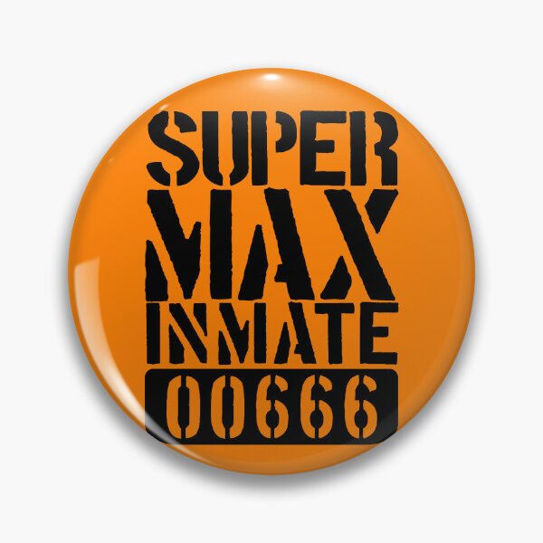 Item preview, Super Max Inmate Funny Jail Halloween Prison Costume Gear designed and sold by DynamicDesign.