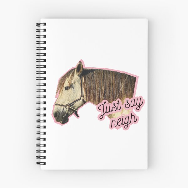 Item preview, Just say neigh horse sticker - special k designed and sold by aamybowman.
