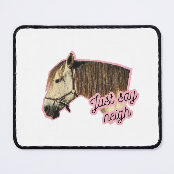Item preview, Just say neigh horse sticker - special k designed and sold by aamybowman.