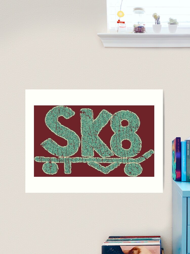 アート・デザイン・音楽 sk8 on the wall / catalog & sticker Sk8 the