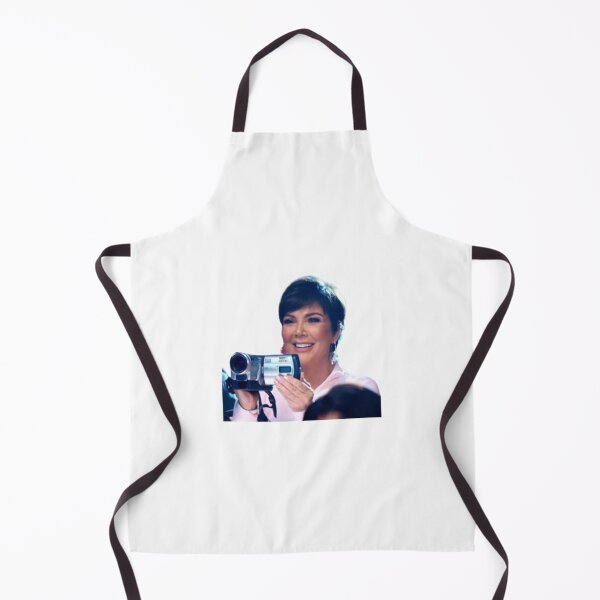 Item preview, Kris Jenner with a video camera sticker designed and sold by aamybowman.