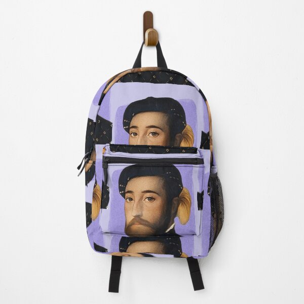 Item preview, Spanish Poet Garcilaso de la Vega - purple - illustration designed and sold by Litstoy.