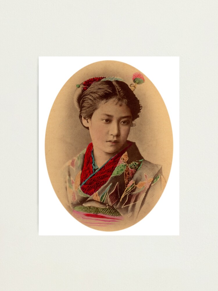 Alternate view of Japanese girl Photographic Print