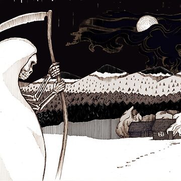 Artwork thumbnail, Death with a scythe by tommek