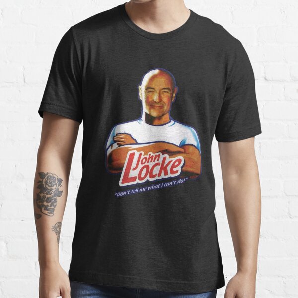 Item preview, John Locke Lost Don't tell me what I can't do Essential  designed and sold by Gwergnaum.