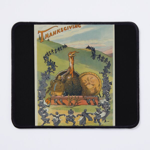 Item preview, Vintage Thanksgiving Turkey and Feast Celebration (1913) 	 	 designed and sold by tlsmetzfkds88.