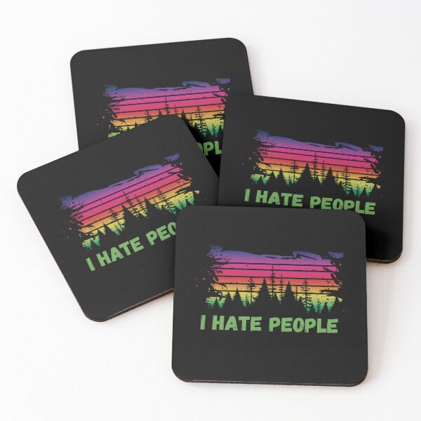 Item preview,  I Hate People Nature Forest designed and sold by RosmirStore.