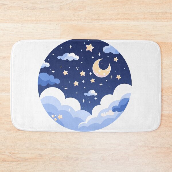 Item preview, Stars and moon designed and sold by Stickermagician.