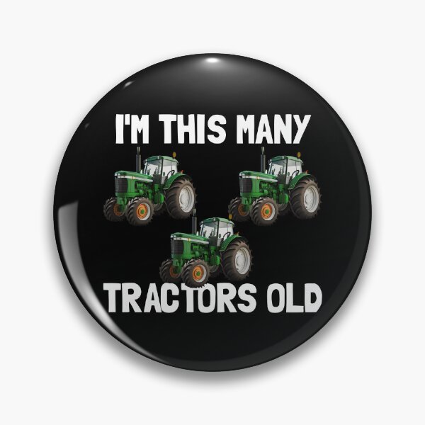 Item preview, I'm This Many Tractors Old 3 Years Old Boys 3rd Birthday Gear designed and sold by DynamicDesign.