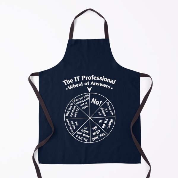 Item preview, The IT Professional Wheel of Answers. designed and sold by hetenael.