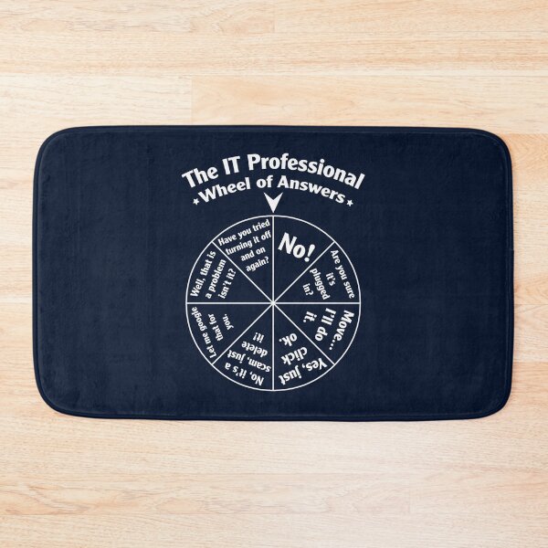 Item preview, The IT Professional Wheel of Answers. designed and sold by hetenael.