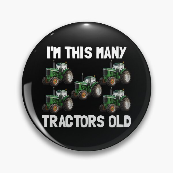 Item preview, I'm This Many Tractors Old 5 Years Old Boys 5th Birthday Gear designed and sold by DynamicDesign.