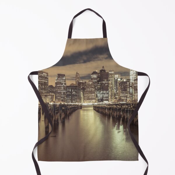 Item preview, Manhattan Skyline with Groynes designed and sold by assaf.