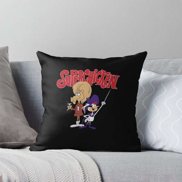 Item preview, Tribute to Jay Ward's Classic Super Chicken Cartoon with Superchicken and Fred   designed and sold by Gwergnaum.