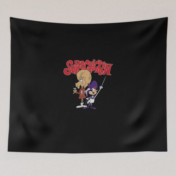Item preview, Tribute to Jay Ward's Classic Super Chicken Cartoon with Superchicken and Fred   designed and sold by Gwergnaum.