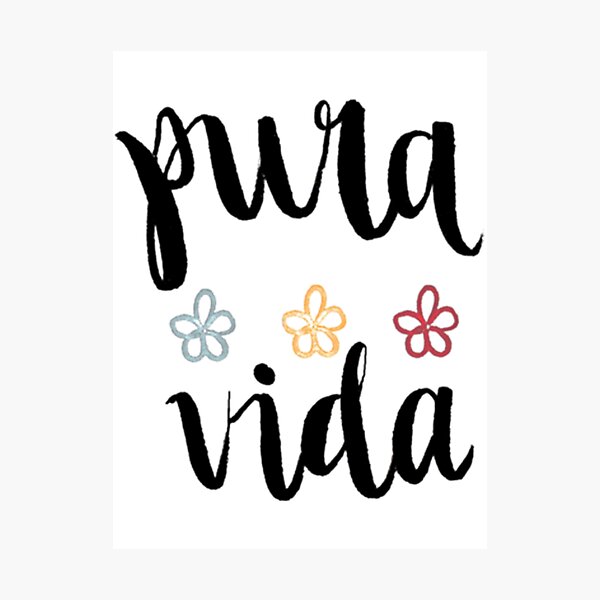 Item preview, Pura vida designed and sold by Horiamida.