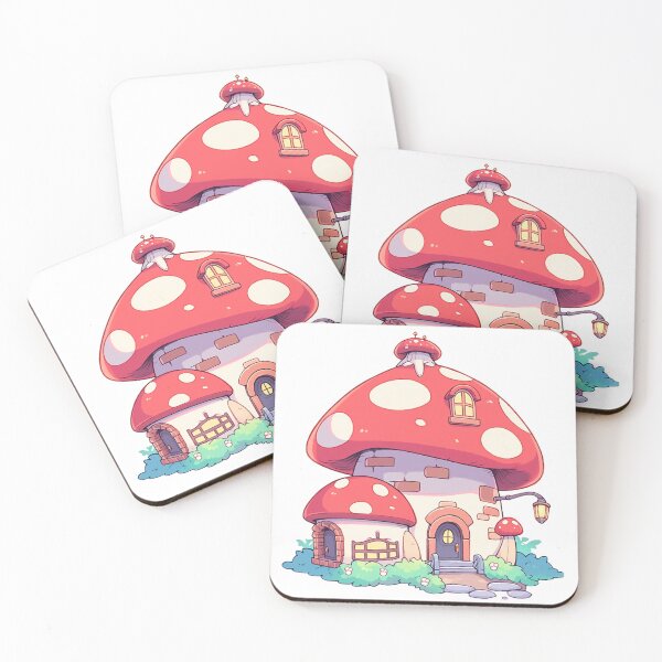 Item preview, Mushroom house designed and sold by Stickermagician.
