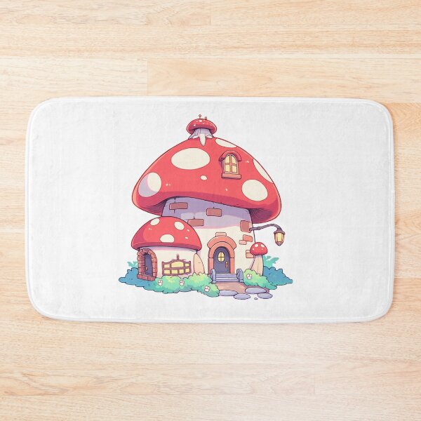 Item preview, Mushroom house designed and sold by Stickermagician.