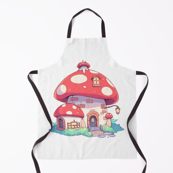 Item preview, Mushroom house designed and sold by Stickermagician.