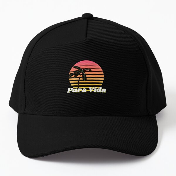 Pura Vida Costa Rica Baseball Caps