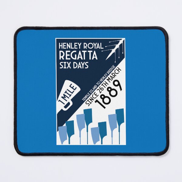 Item preview, River Thames Regatta - Vintage Retro Style Rowing Water Sport Poster  designed and sold by happygiftideas.