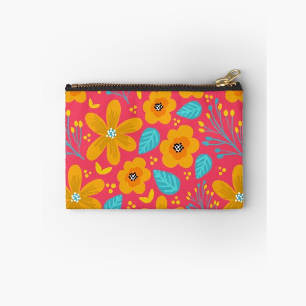 Item preview, Jardín floral de colores pop designed and sold by wowpatterns.