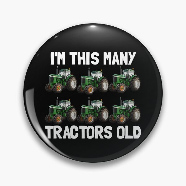 Item preview, I'm This Many Tractors Old 6 Years Old Boys 6th Birthday Gear designed and sold by DynamicDesign.