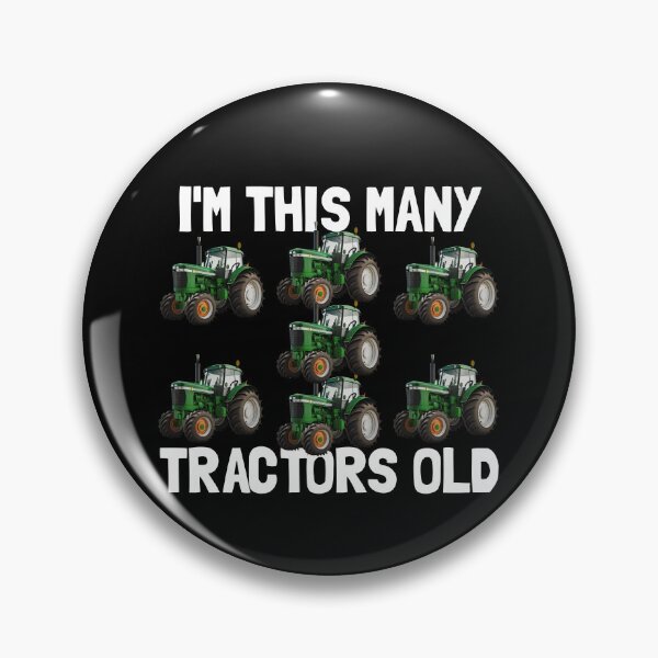 Item preview, I'm This Many Tractors Old 7 Years Old Boys 7th Birthday Gear designed and sold by DynamicDesign.