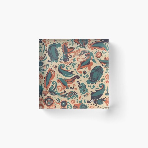 Item preview, Summery modern design reminiscent of Wild West patterns designed and sold by Pflugart.