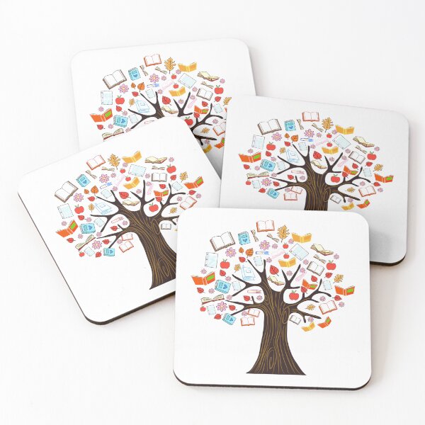 Item preview, Big tree of colored books designed and sold by zaneta55.