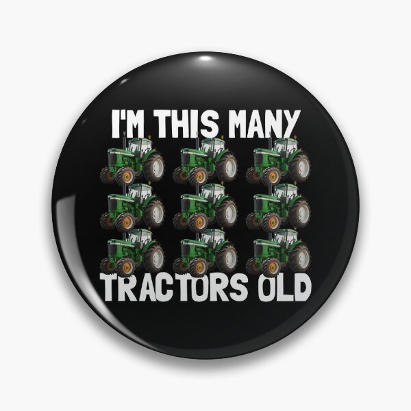 Item preview, I'm This Many Tractors Old 9 Years Old Boys 9th Birthday Gear designed and sold by DynamicDesign.
