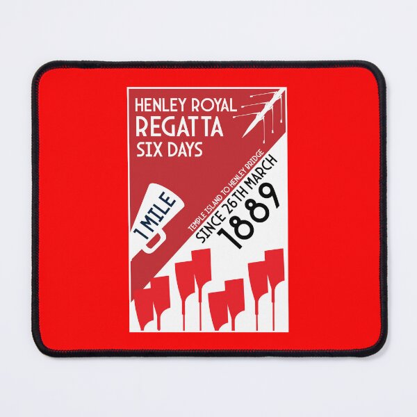 Item preview, River Thames Regatta - Vintage Retro Style Rowing Water Sports designed and sold by happygiftideas.