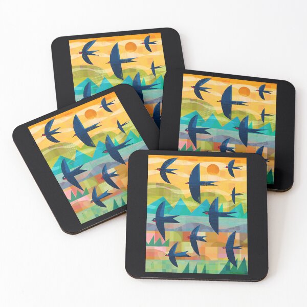 Item preview, Swallows  Art Print 	 designed and sold by igzbhlueh17.