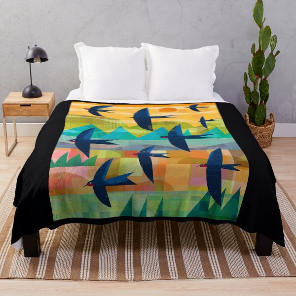 Item preview, Swallows  Art Print 	 designed and sold by igzbhlueh17.