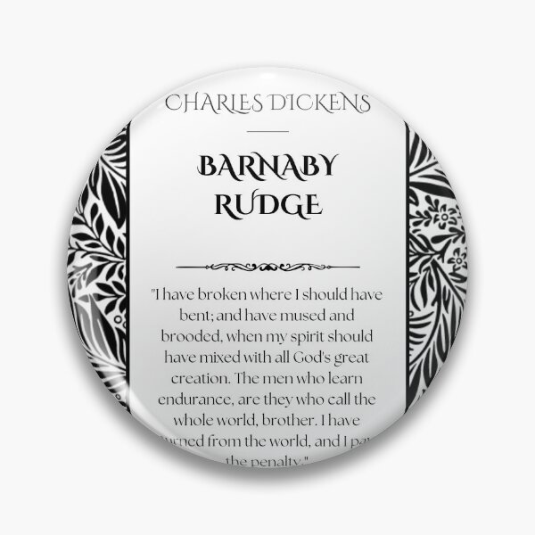 Item preview, Barnaby Rudge - Charles Dickens Book cover  designed and sold by Novelnook.