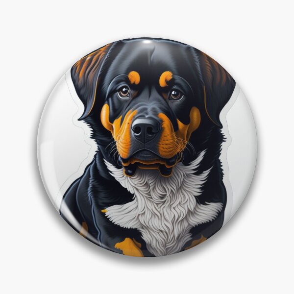 Item preview, Rottweiler sticker-4 designed and sold by daianalazzarin.