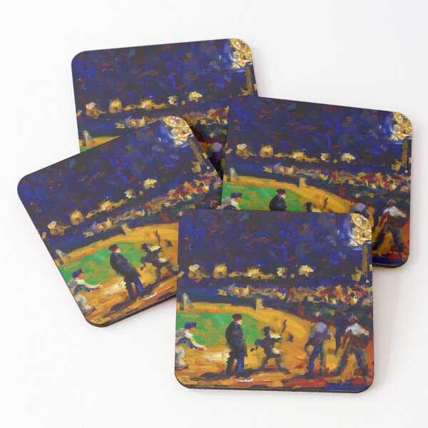 Item preview, baseball night game painting No: 3 designed and sold by MattOastler.