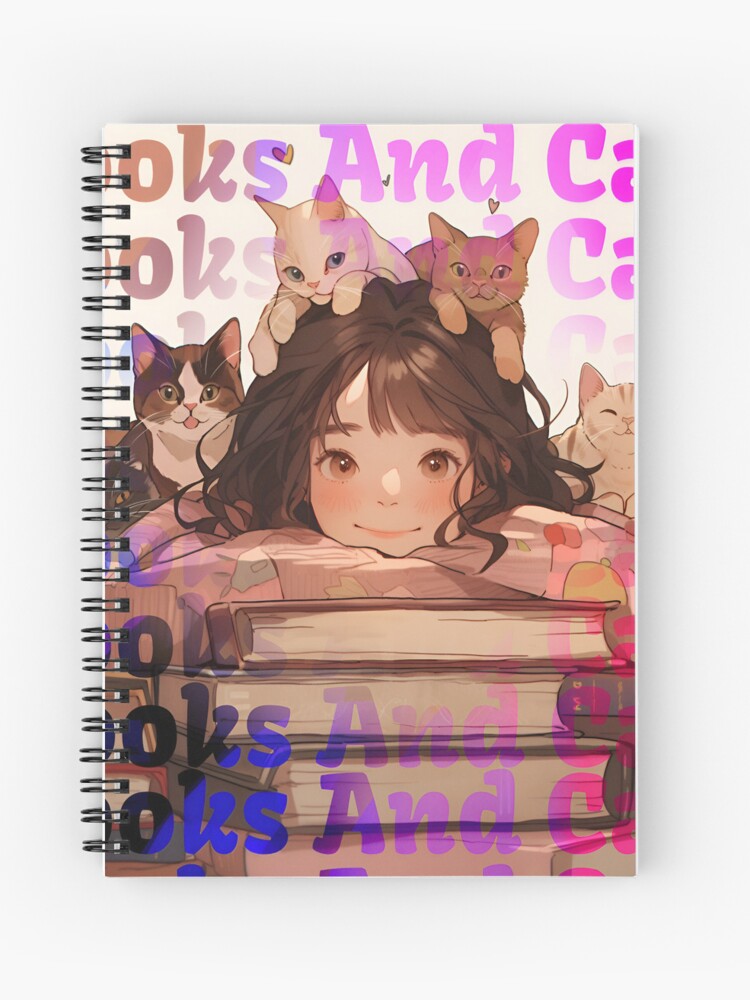 Cahier à spirale for Sale avec l'œuvre « Livre de coloriage kawaii