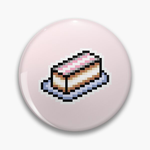 Item preview, Demigirl Pride Flag Tompouce - Dutch Pastry designed and sold by twicethepixels.