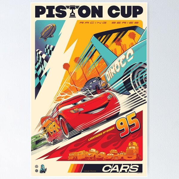 Piston Cup Poster Poster
