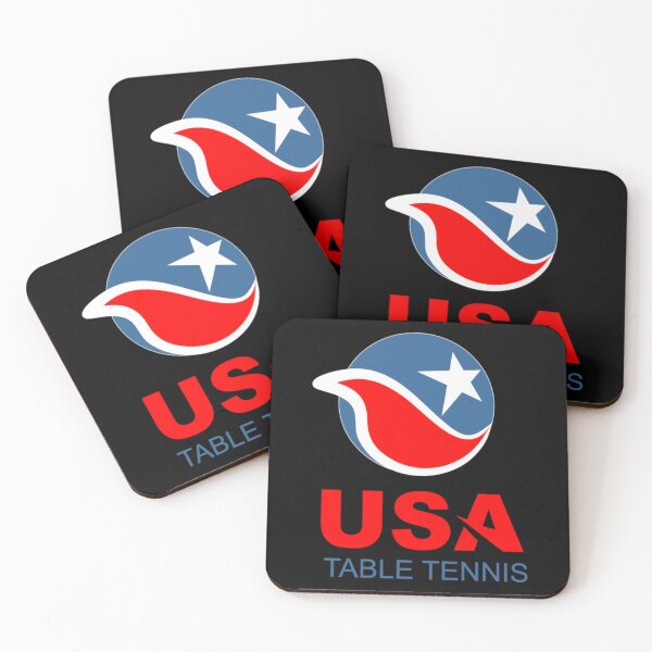 Item preview, Diseño de tenis de mesa de EE. UU. Diseño de ping pong de bandera estadounidense designed and sold by finkduaq84.