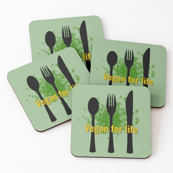 Item preview, Vegan for Life designed and sold by KALEIDOSCOPE UK.