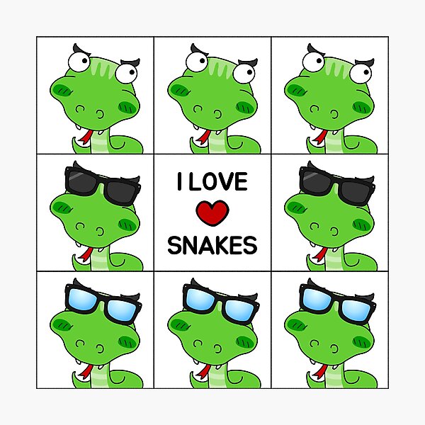 Item preview, Snakes designed and sold by EzezFolio.