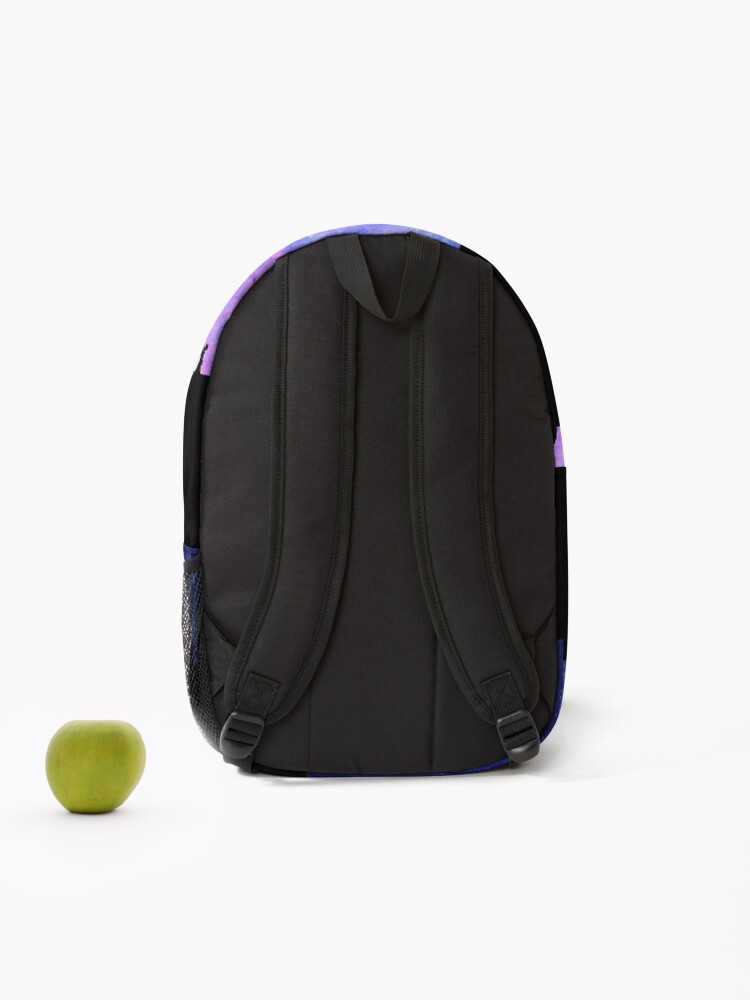 Thumbnail 2 of 3, Backpack, Galaxy Rings designed and sold by WillaPredovic.
