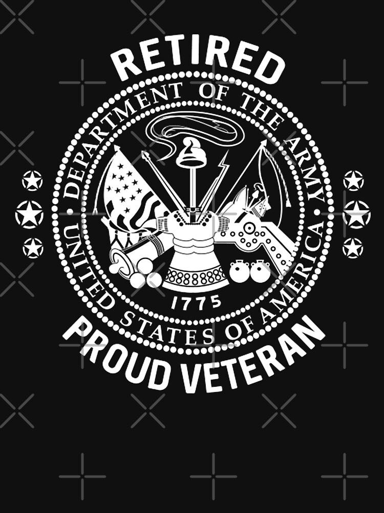 Retired Us Army Soldier For Life T-Shirt Veteran