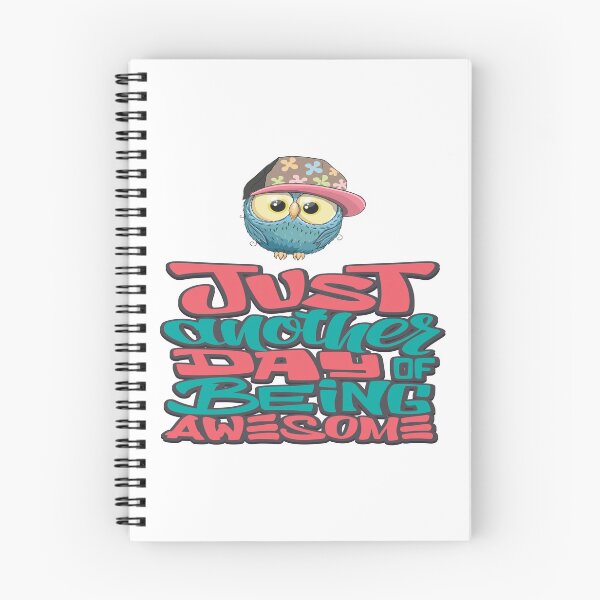 Item preview, Cute Hip Hop Owl Just Another Day Being Awesome  designed and sold by ProjectX23.
